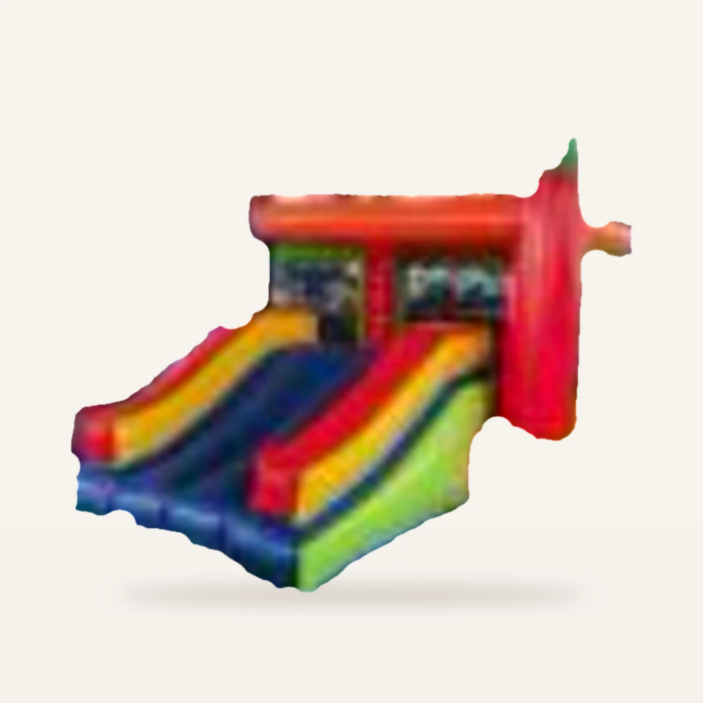 Castle Bounce House with Double Slide 10x13 ft