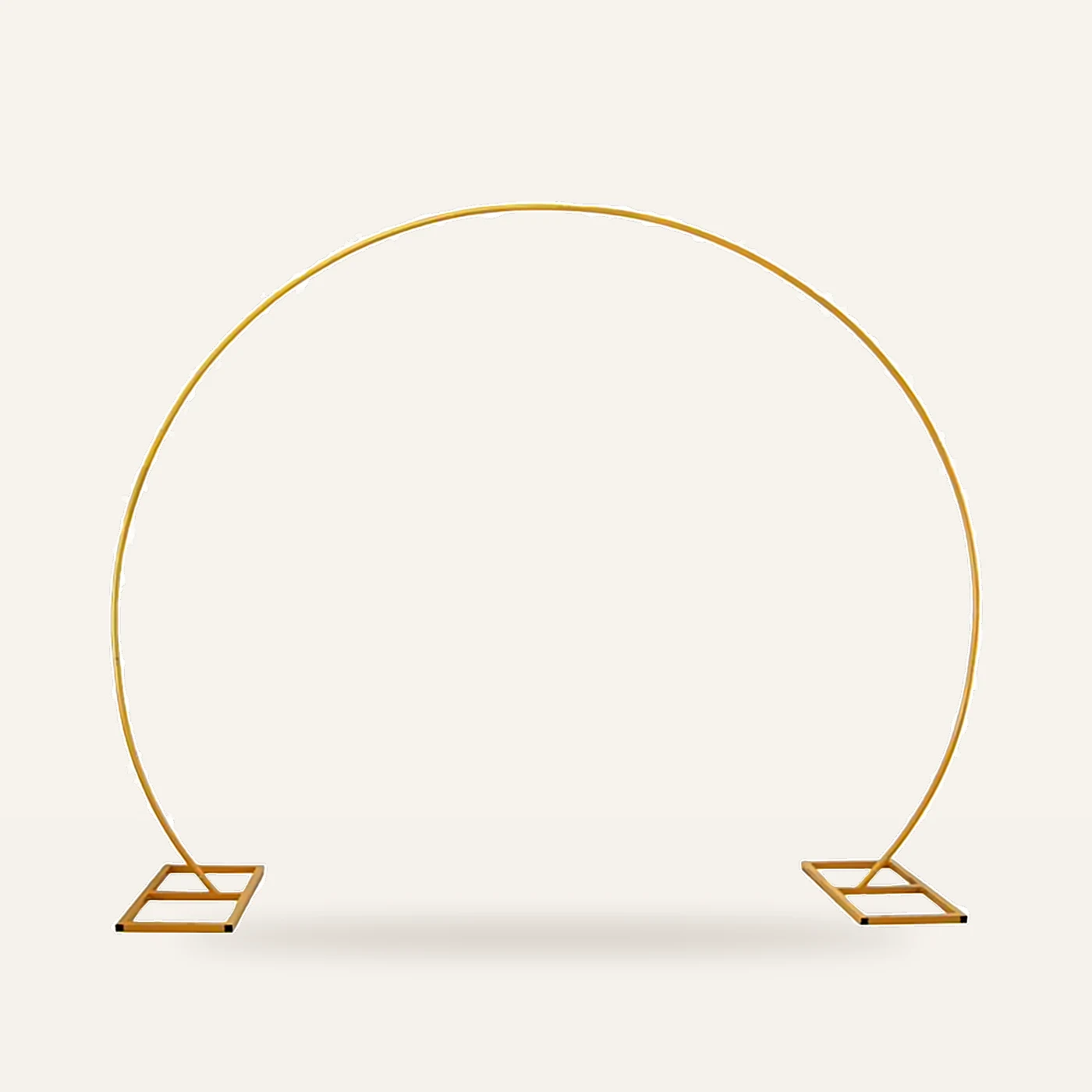Gold Round 9.5x8 ft Arch Stand