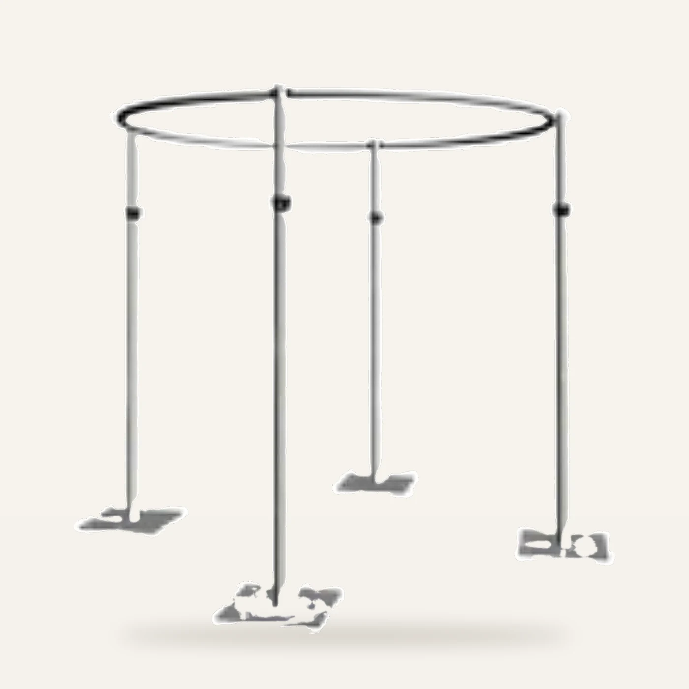 Silver Round Canopy Frame (94" or 142")